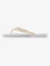 Roxy Damen Viva Sparkle Sandale, White/Champagne, 39 EU