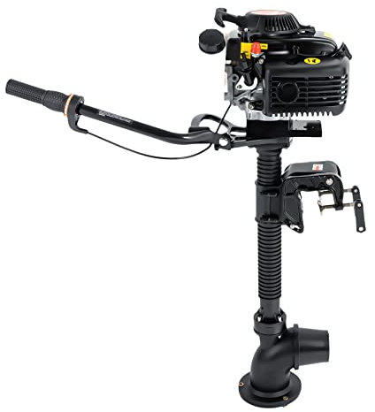 55 cc 4-Takt-Elektro-Außenbordmotor, 2900 W Boots-Elektromotor, Außenbordmotor mit 4500–5500 U/min Geschwindigkeit