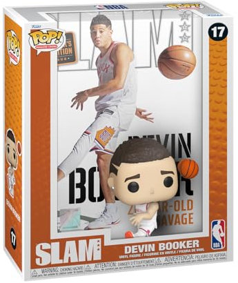 Funko Pop! Couverture NBA: SLAM - Devin Booker - Figur En Vinyle à Collectionner - Spielzeug für Kinder und Erwachsene - Fans de Sport - Figur Modèle Pour Les CollectionNeurs et Affithage