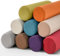 Waigg Kii Rundes Nackenrolle, Bettkissen, zylinderförmig, Sofa-Armlehnenkissen, rundes Bettsofa für Nacken- und Lendenwirbelstütze (15 x 50 cm, Beige)