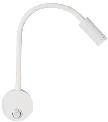 Garneck Liseuse Pour Lit Lampes De Lecture Pour Livres Lampe Tête De Lit Lumières De Livre Lampe De Lecture Murale à Col De Cygne Éclairage Flexible Mural Blanche Régler Applique