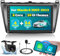 [2025 Upgrade 8 Core 4G+64G] Hikity 9 Android 15 Dashboard Radio Kit für Mazda 6 2007-2012 Autoradio 2DIN mit CarPlay Android Auto Wireless WiFi GPS BT5.0 59UI 32DSP RDS Mic Rückfahrkamera