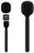 Hensych Handadapter für Wireless GO DJI Mic/Moma/Rode - Handy Mikrofon für iPhone, Interview, Hand - Kompatibel Mit DJI Wireless Mic - Schwarz