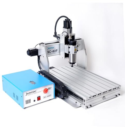 CSXCLYA Three Axis 4030 XC40F cnc router with Linear Guide more precise 1.5KW spindle CNC engraving caving and milling machine cnc engraver