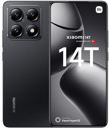 Xiaomi 14T 6.67'' AI display MKT 8300-Ultra AISP Support Leica Summilux Lens 67W HyperCharge 3.35GHz 12GB 512GB Black