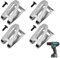 4 Stück Gürtelclip,Ersatz-Gürtelclip-Haken aus Edelstahl,Akkuschrauber Haken Halterung,Kompatibel mit XFD01 XFD07D DTD144 DTD144Z DHP481 12V 18V für Den Batteriesockel Einer Elektrischen Bohrmaschine
