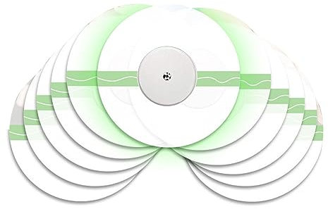 Yokomu 10PCS Silicon-Based Dynamic Patches Non-Slip Waterproof Adhesion Stickers Small Electronic Dynamic Blood Glucose Sensor Stickers