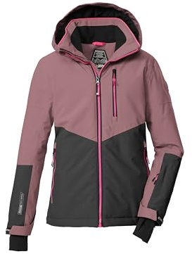 Killtec Mädchen Ksw 207 Grls Ski Jckt Skijacke/Funktionsjacke mit Kapuze und Schneefang