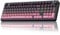 AULA F99 Pro Wireless Gaming Keyboard,Tri-mode Mechanical Keyboard Wireless with Control Knob,Side Engraved,RGB Backlight,Pre-lubed Linear Switches,Hot Swappable Custom Keyboards (Black&pink)