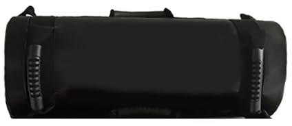 Crepundia Fitness-Sandsack,Trainingssack mit Sandfüllung, 5/10/15/20/25/30kg gefüllt Gewicht Sand Power Bag Stärke Fitness Übung Sand Tasche Gym Training(Black 15kg)