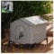 Maison pour Chat Hiver, Niche pour Chat Exterieur isolée Hiver, abri pour Exterieur avec cabane, Niche Chat Exterieur résistante pour Chiens, Chats, Lapins