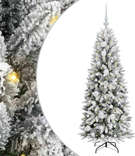 vidaXL Künstlicher Weihnachtsbaum Weiß 120 cm