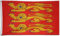Digni Drapeau France Haute Normandie, treis Cats - 60 x 90 cm