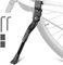 TOPCABIN Fahrrad Seitenständer Fahrrad Ständer Hinterbauständer Einstellbarer Universal Fahrradständer für 22-24-26-27-28 Zoll und 700c Mountainbike Rennrad Faltrad (Schwarz)