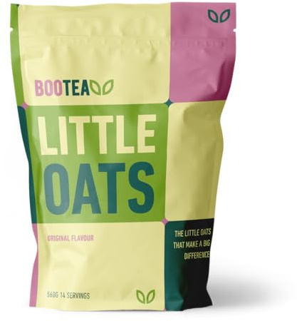 Bootea Little Oats Protein Porridge - Protein Oats with Chia Seeds & Organic Rice Protein, High Energy Breakfast (14 Day Pack)
