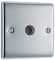 BG Electrical Single Co-Axial Socket