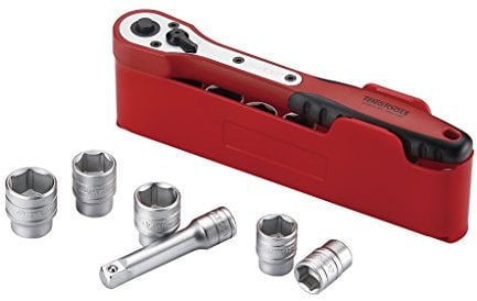 Teng M3812N1 Basic Socket Set 12PC 8-19MM 3/8SQDR, one size