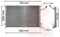 Van Wezel 37005397 condensador, aire acondicionado