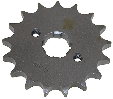 Ritzel 17 Zähne Teilung 428 Typ F1264 kompatibel mit Honda CB CBF CBR 125 // Kymco Hipster Stryker Zing 125