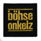 Böhse Onkelz - Logo Quadrat Aufnäher/Patch (gelb/schwarz)