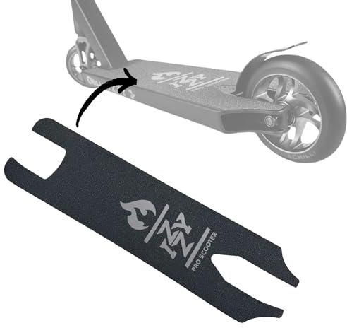 F26 Chilli Pro Izzy Mini Stunt-Scooter Griptape I Tret I Roller I Anti Rutsch Deck I Sand Papier I selbstklebend I 45 schwarz