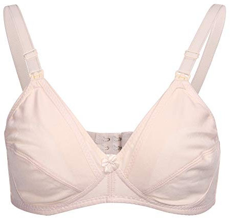 Soutien-Gorge de maternité en Coton Soutien-Gorge d'allaitement Ouvert pour Femmes Enceintes(36/80-peau)