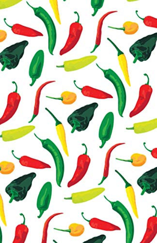 Chili Pepper Journal / Notebook with lined pages (Chili Pepper Journals)