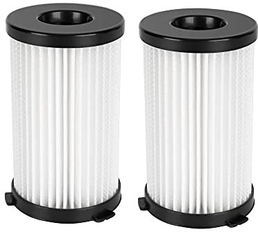 Koticidsin HEPA Filtres 2 pièces, pour Aspirateur VA20, Blanc/Noir