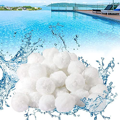 GJXJY Filterbälle für Pool, Schwimmbad Filterballs, Aquarium Poolpumpe Langlebige Filtermaterial, Für Pool Filter Schwimmbad Filteranlage, Poolreinigung Zubehör