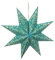PIP STUDIO 51099200 Christmas Star Paper Overall Print Green 60 cm (1 Stück)