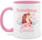 Tasse Tassen 325ml - Einschulung Schulanfang - Schulkind Einhorn 2025-325 ml - Rosa - geschenke für erstklässler mädchen personalisierte einschulungsgeschenke schulanfänger grundschule mug