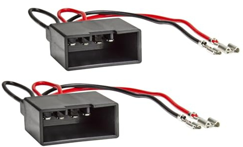tomzz Audio 7104-002-2 Lautsprecheradapter (2er Set) auf DIN kompatibel mit BMW 1er 3er 5er X1 X3 X5 X6 Midrange Tweeter