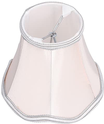 Lampenschirme Set von 3, Lichtabdeckungen Rosa Kronleuchterschirme Glockenlampenschirme Modern, Clip auf Glühbirne für Tisch Bodenwand Kronleuchter Nachttischlampe Ersatz