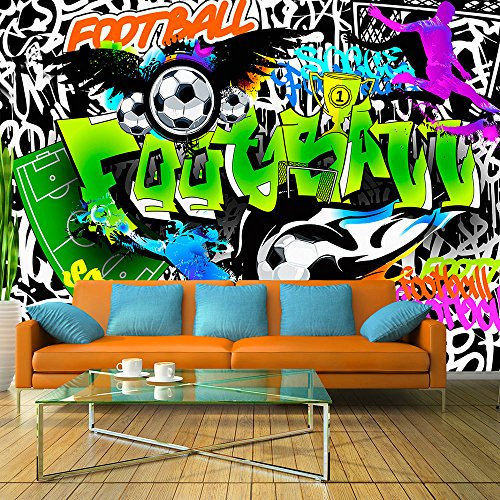 Ovegna Tapete – Fußball Graffiti [98 x 70]