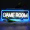Neonlicht Schild, Spiel Leuchtreklame Game Zone Gaming Neon Schild Neon Sign Licht Leuchtschild Neonschilder für Spielzimmer Wand Game Room Bar Party Kinderzimmer Deko Jungen Geschenk blau