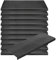 casa pura Stufenmatte aus Gummi - 25 x 75 cm - 10er Set wetterfeste & Rutschhemmende Treppenstufen Matten - Gummistufenmatte für Außen - Treppenauflage - Antirutschmatte Santiago