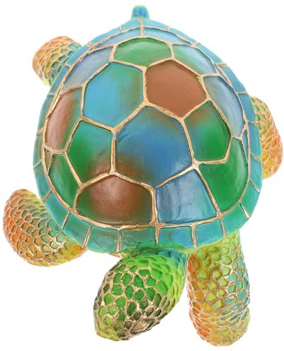 Zerodeko Schildkrötenförmige Tischlampe Aus Gebeiztem Harz Tier-tischlampe Als Nachtlicht Und Dekoration Moderne Lampe Für Schreibtisch Und Schlafzimmer