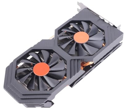 Annadue RX590 8 GB GDDR5 256 Bit Grafikkarte, Hohe Leistung, VR fähig, Multi Screen Ausgabe, für Spiele