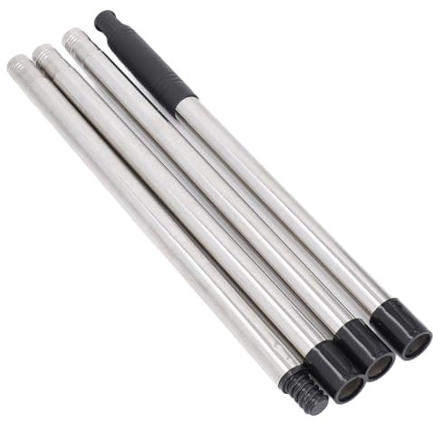 Postes Limpiadores de Canalones de Aleación de Aluminio, Extensión Telescópica Extensible para Limpieza de Canalones de Ventanas