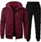 JUZILO Blitzangebote Heute Jogginghose Herren Baggy Anzug Weihnachten Herren Sport Kleidung männer Jogging Anzug Tracksuit Herren kostüm 80er Jahre