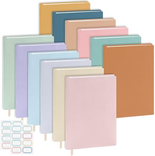 QOUBAI Jumbo dehnbare Buchumschläge aus Stoff, wiederverwendbar, mit Etikett, 22,9 x 27,9 cm, Boho-Pastell-Schutzhülle für Hardcover, Lehrbuchhülle für Schule, passend für die meisten Buchgrößen bis