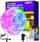 vimeepro Outdoor LED Strip Light 30M Wasserdicht mit Remote/APP Control Musiksynchronisation RGB Outdoor Led Rope Lights Farbwechsel LED band strip für Schlafzimmer Balkon Dach Garten Treppe Parteien