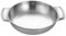 Platos De Cena De Metal Plato bivalvo de acero inoxidable Plato creativo for arroz horneado Plato hondo redondo(20cm)