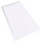 HIEMAL Receveur de douche 80 x 140 cm résine Blanc aspect ardoise + bonde incluse - Salle de bain