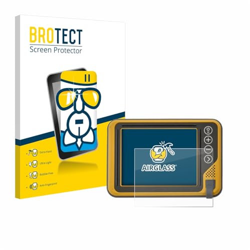 BROTECT Protector Pantalla Cristal para Topcon GX-90 Protector Vidrio - [Dureza 9H, Anti-Arañazos]