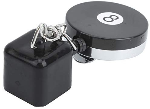Pool -Kreidehalter, Plastikeisen Einverserle Billard Snooker Pool Chalk Hold mit Gürtelclip -Kreidehalter für Billardliebhaber