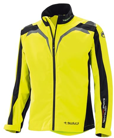Held Rainblock 2 Top Motorrad Regenbekleidung Herren | Motorrad Regenbekleidung wasserdicht – CE zertifiziert – Reflex-Einsätze – Schutz bei schlechtem Wetter