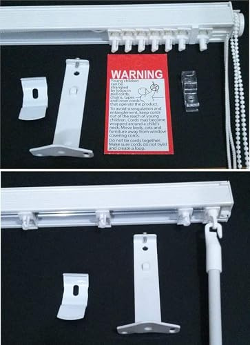 EveryHome Vertical Blind Headrail Track – Made to Measure – 3.5 (89mm) – Child Safe – UK Made – Express Delivery