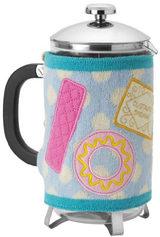 Coffee Break Knitted Cafetiere Cosy