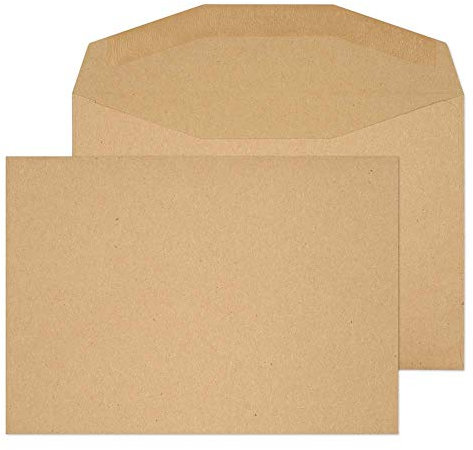 Blake Everyday | Briefumschläge C6 (114 x 162 mm) | 50 Stück | 80 g/m² | PEFC-zertifiziert | nassklebend Manila Umschläge | Bürobedarf | Geschäftsumschläge | Briefumschläg/Kuvert (13775/50 PR)